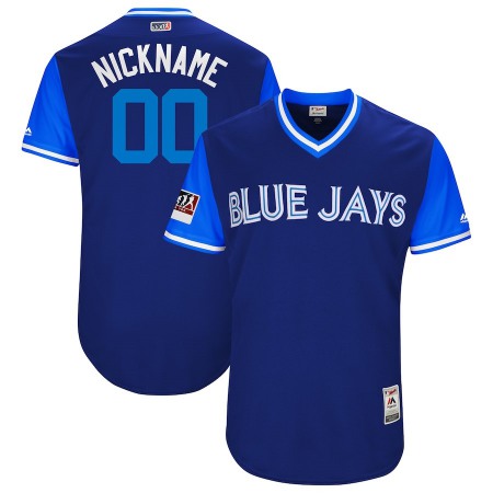 Men's Toronto Blue Jays Royal/Light 2018 Players' Weekend Pick-A Player Roster Stitched MLB Jersey