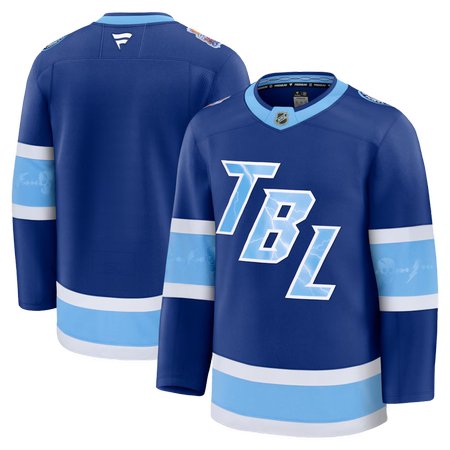 Men's Tampa Bay Lightning Blue 2026 NHL Stadium Series Premium Jerse