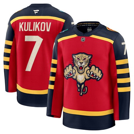 Youth Florida Panthers #7 Dmitry Kulikov Red NHL 2026 Winter Classic Jersey
