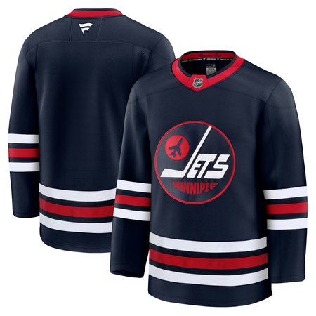 Men's Winnipeg Jets Navy Alternate Premium Jersey