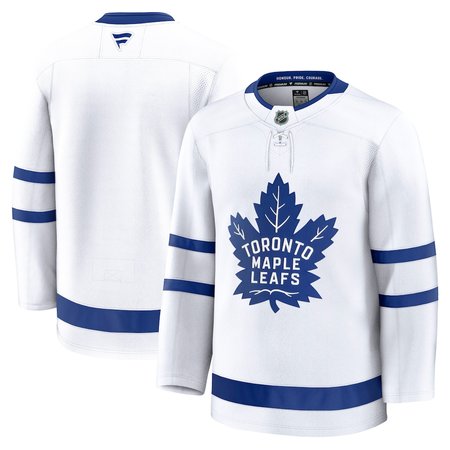 Men's Toronto Maple Leafs White Away Premium Jersey