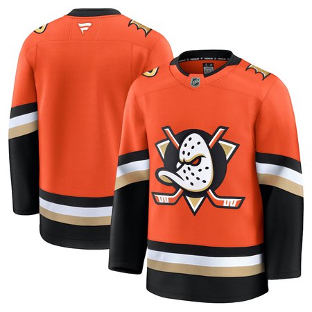 Youth Anaheim Ducks Orange Home Jersey