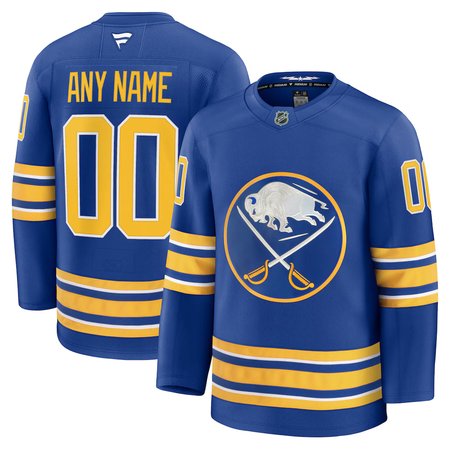 Men's Buffalo Sabres Royal Home Premium Custom Jersey