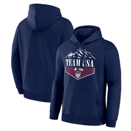 Men's Team USA Navy 2026 Winter Olympics Diamond Hoodie