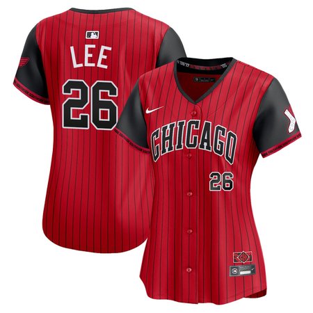 Women's Chicago White Sox #26 Korey Lee Nike Red/Black 2025 City Connect Limited Player Jersey