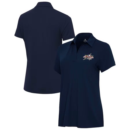 Women's 2025 MLB All-Star Game Antigua Navy Era V-Neck Polo
