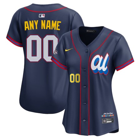 Women's American League Custom Nike Navy 2025 All-Star Edition Limited Player Jersey