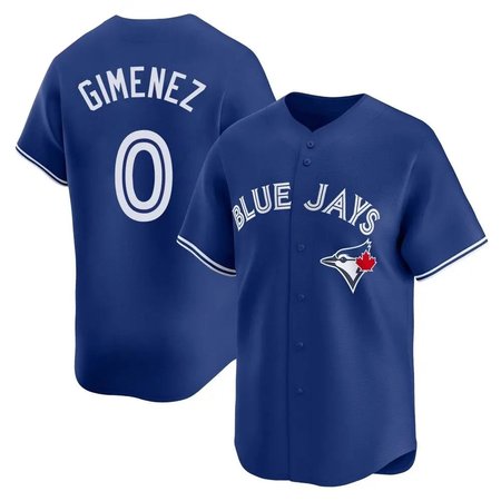 Youth Toronto Blue Jays #0 Andres Gimenez Nike Royal Home Replica Jersey