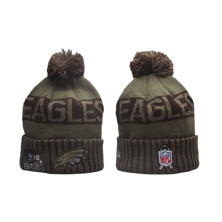 Philadelphia Eagles 2025 Salute to Service Knit Hat