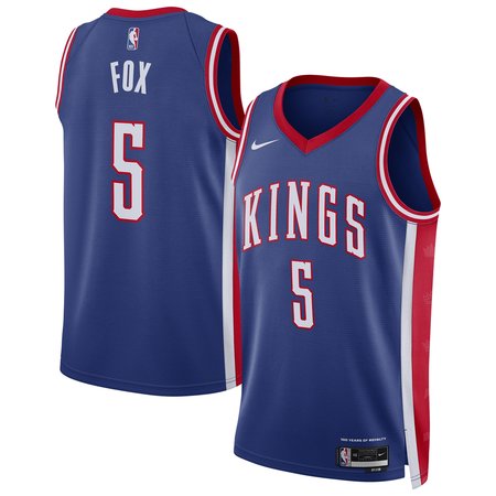 Unisex Sacramento Kings De'Aaron Fox Nike Blue 2024/25 Swingman Player Jersey - City Edition Unisex Sacramento Kings De'Aaron Fox Nike Blue 2024/25 Swingman Player Jersey - City Edition