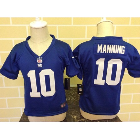 Toddler Nike New York Giants #10 Eli Manning Blue Stitched NFL Jersey Toddler Nike New York Giants #10 Eli Manning Blue Stitched NFL Jersey