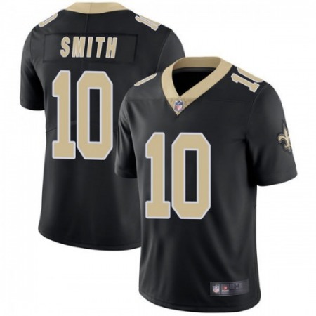 Men's New Orleans Saints #10 Tre'Quan Smith Black Vapor Untouchable Limited Stitched Jersey Men's New Orleans Saints #10 Tre'Quan Smith Black Vapor Untouchable Limited Stitched Jersey
