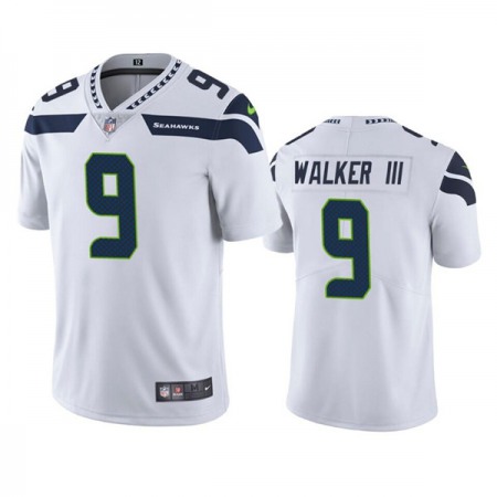 Men's Seattle Seahawks #9 Kenneth Walker III White Vapor Untouchable Limited Stitched Jersey Men's Seattle Seahawks #9 Kenneth Walker III White Vapor Untouchable Limited Stitched Jersey