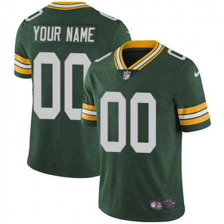 Youth Green Bay Packers ACTIVE PLAYER Custom Green Vapor Untouchable Limited Stitched Jersey Youth Green Bay Packers ACTIVE PLAYER Custom Green Vapor Untouchable Limited Stitched Jersey