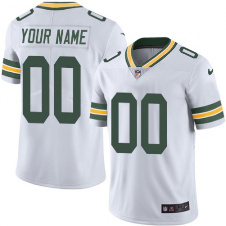 Youth Green Bay Packers ACTIVE PLAYER Custom White Vapor Untouchable Limited Stitched Jersey Youth Green Bay Packers ACTIVE PLAYER Custom White Vapor Untouchable Limited Stitched Jersey